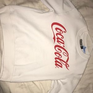 White Coca Cola sweater